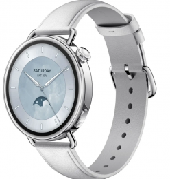 Смарт-годинник Xiaomi Watch S4 41mm Leather Strap White (BHR07VUGL)