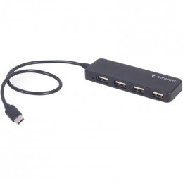 Gembird USB Type-C 4-в-1 (UHB-CM-U2P4-01)