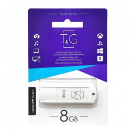USB 8GB T&G 011 Classic Series White (TG011-8GBWH)