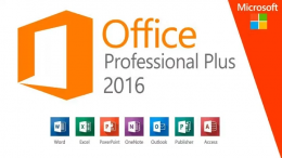 Office 2016 Professional Plus для Windows ключ-карта new для 1 ПК (269-16806)