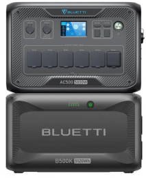 BLUETTI AC500 + B500K Expansion Battery EU