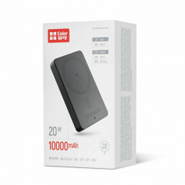 ColorWay 15W MagSafe 10000mAh Black (CW-PB100LPA1BK-WPDD)