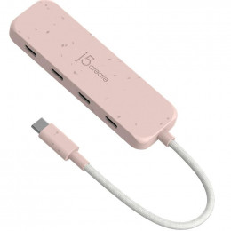 J5create 4 USB-C Red (JCH345ER-N)