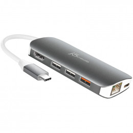 J5create USB-C 9-в-1 (JCD383-N)