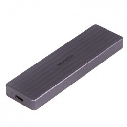 Maxxter M.2 NVMe PCIe, USB 3.2 Type-C, Metal, Black (EHDE-2280D-01)