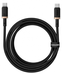 Baseus Dura Series Fast Charging Cable Type-C (тато) - Type-C (тато) 100W 2m Black (P10377803U01-02)