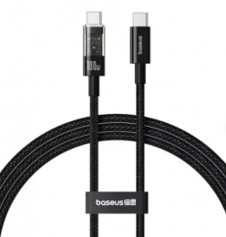Baseus Gem Fast-Charging Data 100W (P10373000111-00) Type-C (тато) - Type-C (тато) 2m Black