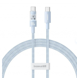Baseus Gem Fast-Charging Data Cable USB Type-C (тато) - USB Type-C (тато), 1m Blue 100W (P10373000311-00)