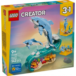 LEGO Creator Морські тварини: красиві дельфіни (31385)