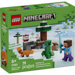 LEGO Minecraft Пригоди Стіва в тайзі (21583)
