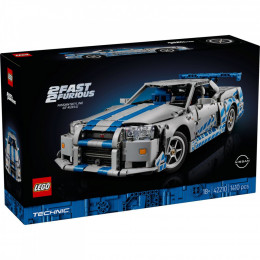 LEGO Technic Подвійний форсаж Автомобіль Nissan Skyline GT-R (42210)