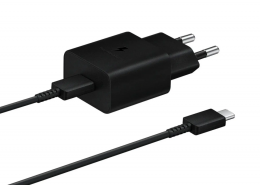 Samsung Fast Charging Type-C 15W Black (EP-T1510XBEGRU)