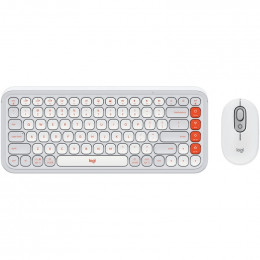 Logitech Pop Icon Combo Off White (920-013141)