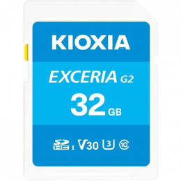 SDHC 32GB UHS-I/U3 Class 10 Kioxia Exceria G2 R100/W50MB/s (LNEX2L032GG4)