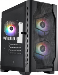 1stPlayer D4-M-BK-2F1P-1F1 Black with window
