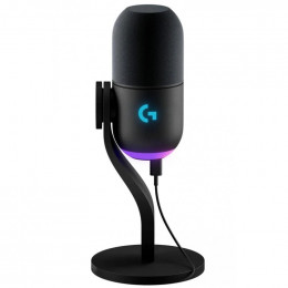 Logitech Yeti GX Dynamic RGB Gaming Mic with Lightsync Black (988-000569)