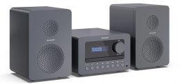 Sharp Micro Sound System Black (XL-B514(GY))