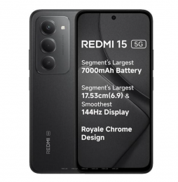 Xiaomi Redmi 15 5G 4/128GB Midnight Blac