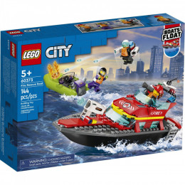 LEGO City Човен пожежної бригади 144 деталі (60373)