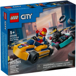LEGO City Картинг і гонщики 99 деталей (60400)