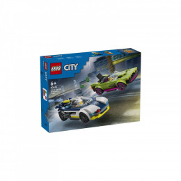 LEGO City Переслідування маслкара на поліцейському автомобілі 213 деталей (60415)
