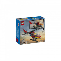 LEGO City Пожежний рятувальний гелікоптер 85 деталей (60411)