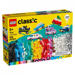 LEGO Classic Творчі транспортні засоби 900 деталей (11036)