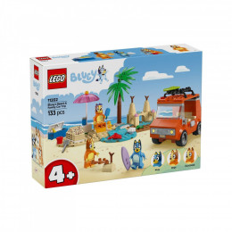 LEGO Bluey Пляж и семейная поездка на автомобиле Блуи (11202)