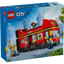 LEGO City Червоний двоповерховий екскурсійний автобус (60407)