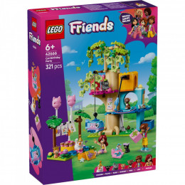 LEGO Friends День народження кота та будинок на дереві (42666)
