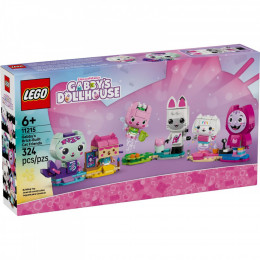 LEGO Gabby's Dollhouse Друзі-коти Ґаббі з кубиків (11215)