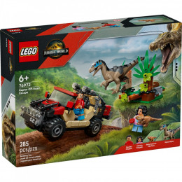 LEGO Jurassic World Побег по бездорожью от раптора (76972)