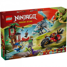 LEGO Ninjago Автомобильная битва ниндзя у дома на дереве (71857)