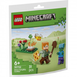 LEGO recruitment Minecraft Конфликт у костра Алекса (30732)
