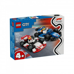 LEGO City Автомобили для гонок F1 команд Williams Racing и Haas F1 (60464)