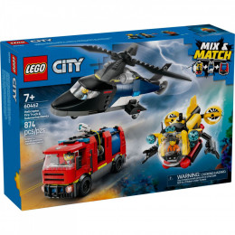 LEGO City Ремикс вертолетов, пожарных машин и подводных лодок (60462)