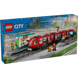 LEGO City Трамвай і вокзал у центрі міста 811 деталей (60423)