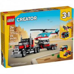 LEGO Creator Бортова вантажівка з гелікоптером 270 деталей (31146)