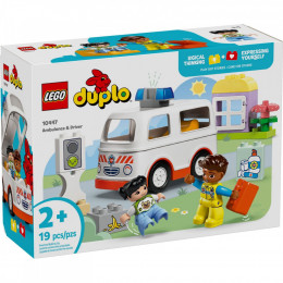 LEGO DUPLO Town Скорая помощь и водитель (10447)