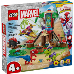 LEGO Spidey Битва Паука и раптора Гобби в штаб-доме на дереве (11200)