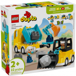 LEGO DUPLO Town 3-в-1 Будівельна техніка (10475)