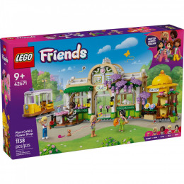 LEGO Friends Кав'ярня з рослинами та квітковий магазин (42671)