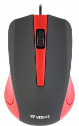 YENKEE YMS 1015RD Mouse USB Suva Червоний (45010821)