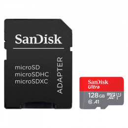 SanDisk 128GB microSD class 10 UHS-I A1 Ultra (SDSQUAB-128G-GN6IA)