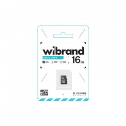 Wibrand 16GB microSD class 10 UHS-I (WICDHU1/16GB)