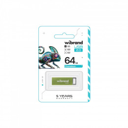 Wibrand 64GB Chameleon Green USB 2.0 (WI2.0/CH64U6LG)