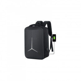 Voltronic 15.6 TT-2020-2G, Nylon, Polyester, Oxford, Gray, USB (TT-2020-2G)