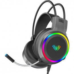 Aula S608 Wired Gaming Headset Black (6948391235509)
