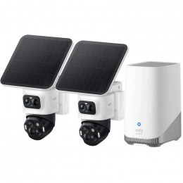 Eufy S4 - 2-Cam Kit + HomeBase 3 Black/White (E81723W1)