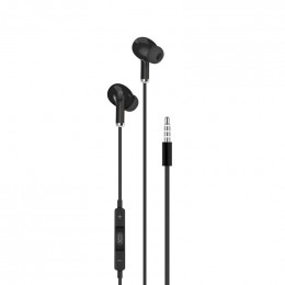 XO EP22 Music Earphone Black (6920680869350)